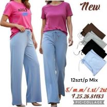 Spodnie elastyczny (S-2XL/12szt)