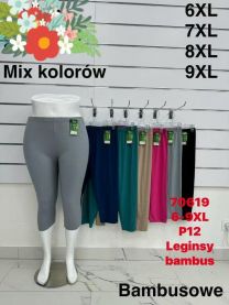 PLUS_Rybaczki legginsy damskie (6-9XL/12szt)