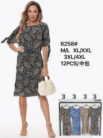 Sukienki damskie (M-4XL/12 szt)