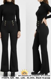 Spodnie elastyczny (S-2XL/12szt)