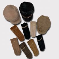 Czapki damskie z daszkiem (uniwersalny/12szt)