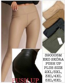 Spodnie ekoskóra damskie (2XL-6XL/12szt)