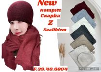 Komplet czapki damskie (uniwersalny/12kpt)