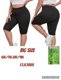 PLUS_Spodenki legginsy (6-9XL/12szt)