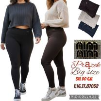 PLUS_Spodnie legginsy damskie (3XL-6XL/12szt)