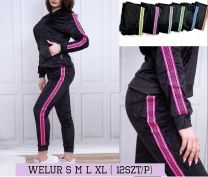 Komplety welurowe (S-XL/12kompletów)