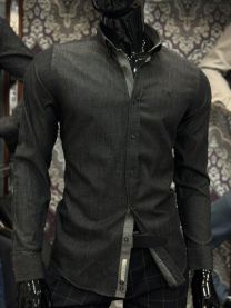 Koszula męska z długim rękawem (M-3XL/7szt)