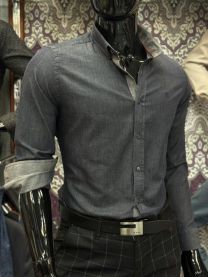 Koszula męska z długim rękawem (M-3XL/7szt)