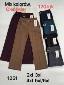 PLUS_Spodnie damskie (2XL-6XL/12szt)