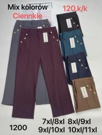 PLUS_Spodnie damskie (7XL-11XL/12szt)