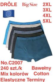 Bokserki męskie (2XL-5XL/24szt)