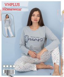 Piżama damska Turecka (M-2XL/8kpt)