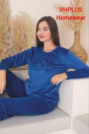 Piżama damska (M-2XL/4kpt)