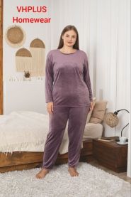 Piżama damska (3-5XL/4kpt)