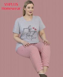 Piżama damska (L-4XL/10kpt)