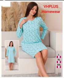 Koszula nocna damska (L-2XL/12szt)