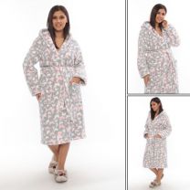Szlafrok Damskie Turecka (XL-4XL/4szt)