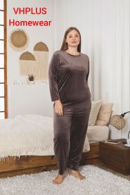 Piżama damska (M-2XL/4kpt)