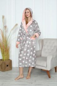 Szlafrok Damskie Turecka (2-4XL/3szt)