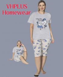 Piżama damska (L-4XL/10kpt)