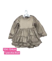 Sukienki dziewczynka (104-134/6szt)