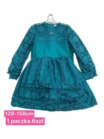 Sukienki dziewczynka (128-158/6szt)
