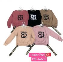 Bluzy Dziecięce (128-164/7szt)