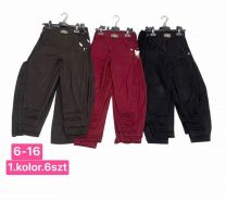 Spodnie dziewczynka (6-16LAT/6szt)