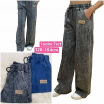 Spodnie dziewczynka (128-164/7szt)