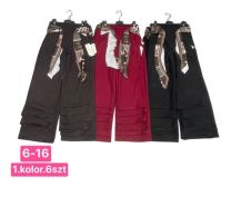 Spodnie dziewczynka (6-16LAT/6szt)