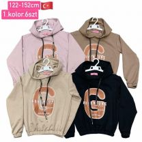 Bluzy dziewczęca (122-152/6szt)
