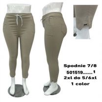 Spodnie damskie7/8 (2XL-6XL/12szt)