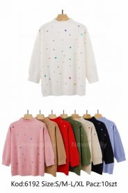 Swetry damskie (S-XL/10szt)