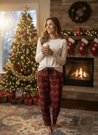 Piżama spodnie viskoza (M-2XL/12szt)