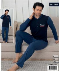 Piżama męska Turecka (L-2XL/3kompletów)