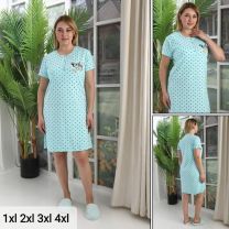 Koszula nocna damska (XL-4XL/12szt)