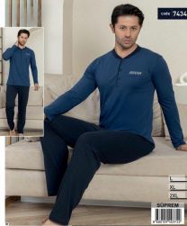 Piżama męska Turecka (L-2XL/3kompletów)