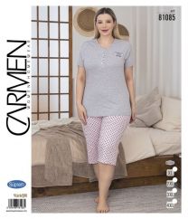 Piżama damska Turecka (XL-4XL/4kpt)