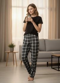 Spodnie piżamowe (S-XL/4Kompletów)