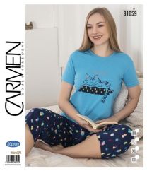 Piżama damska Turecka (M-2XL/4kpt)