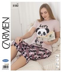 Piżama damska Turecka (M-2XL/4kpt)