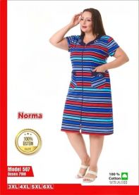 Koszula nocna damska (3XL-6XL/4szt)