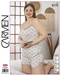 Piżama damska (XL-4XL/4kpt)