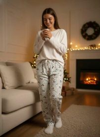 Spodnie piżamowe (S-XL/4Kompletów)