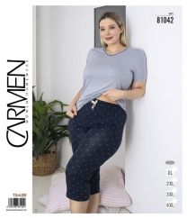 Piżama damska Turecka (XL-4XL/4kpt)