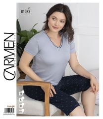 Piżama damska Turecka (M-2XL/4kpt)