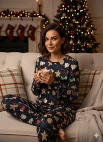 Piżama damska (M-2XL/12kpt)