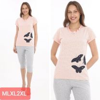 Piżama damska (M-2XL/12kpt)