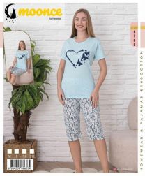 Piżama damska Turecka (M-2XL/4Kompletów)