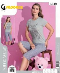 Piżama damska Turecka (M-2XL/4kpt)